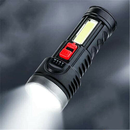 Super Bright 10000000LM φακός οδήγησε φακό USB επαναφορτιζόμενο τακτικό φως 1