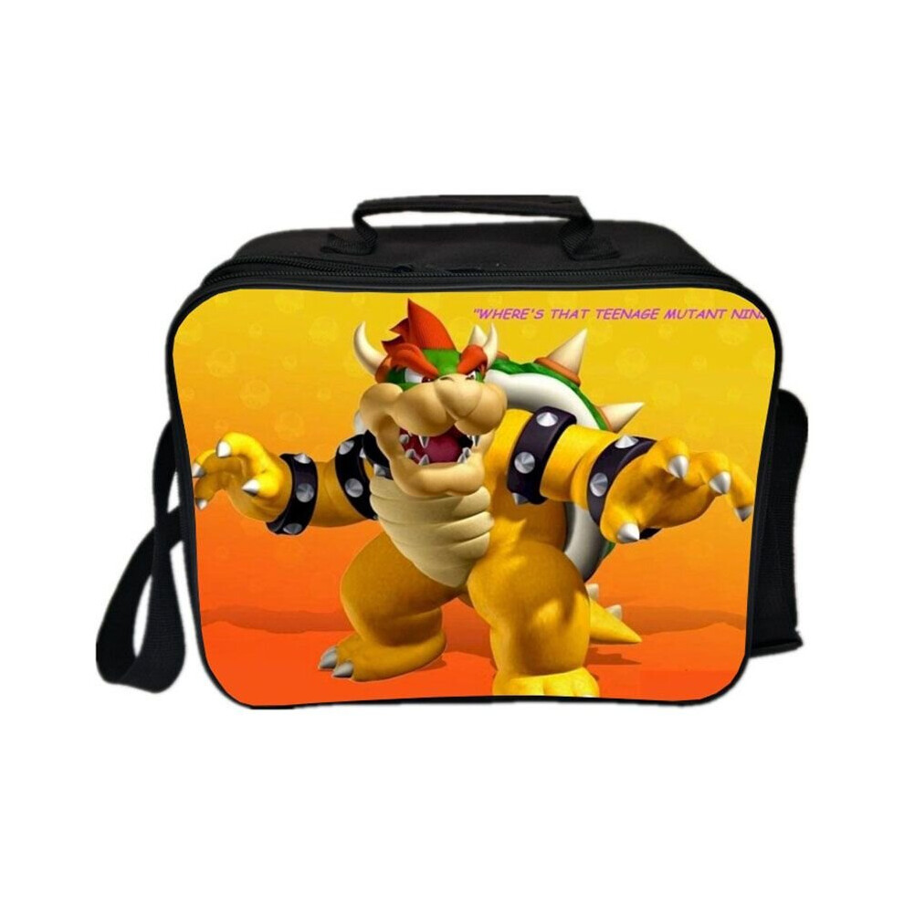 (J) Mario Insulated Lunch Bag Portable Food Storage