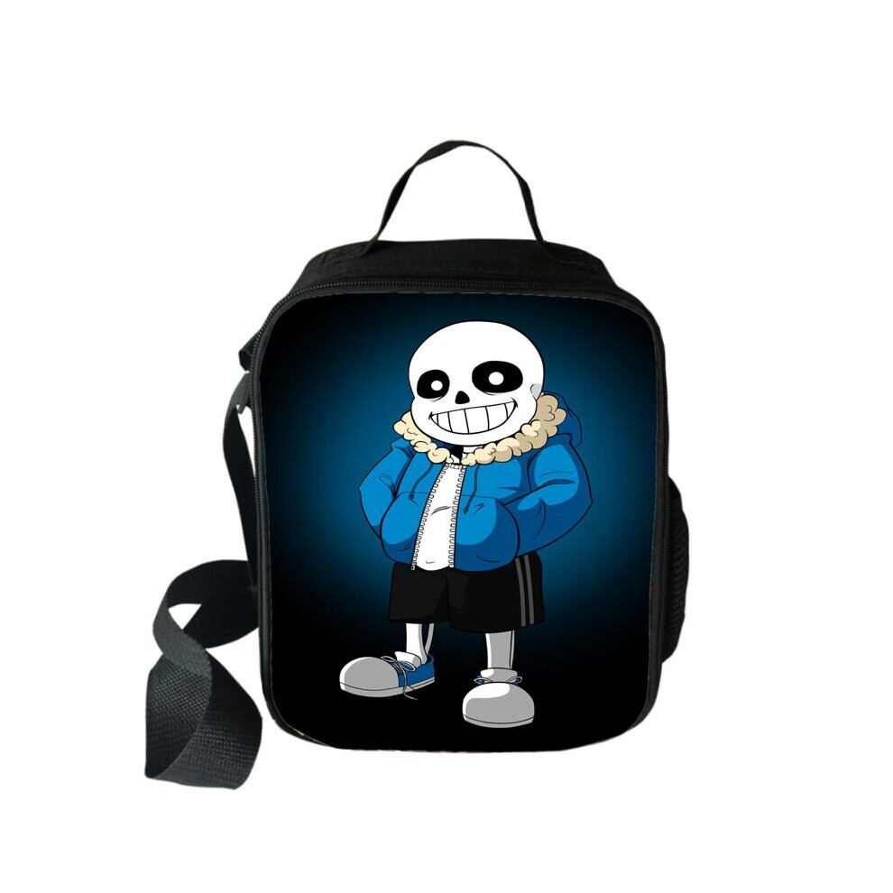 (C) Undertale Insulated Lunch Bag Portable Food Storage