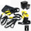 (Yellow Pro 3) Home Gym Suspension Resistance Training Strap 1