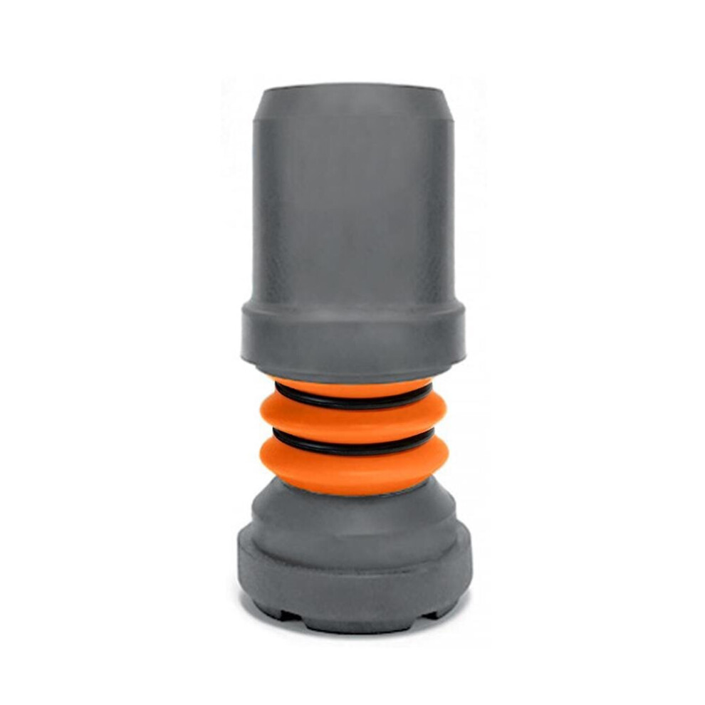 Flexyfoot Grey (16Mm, ) Shock Absorbing Crutch Ferrules, Choice Of Sizes & Colours Available, Improves Grip, Improves Safety, Reduces Slips, Reduces Sh