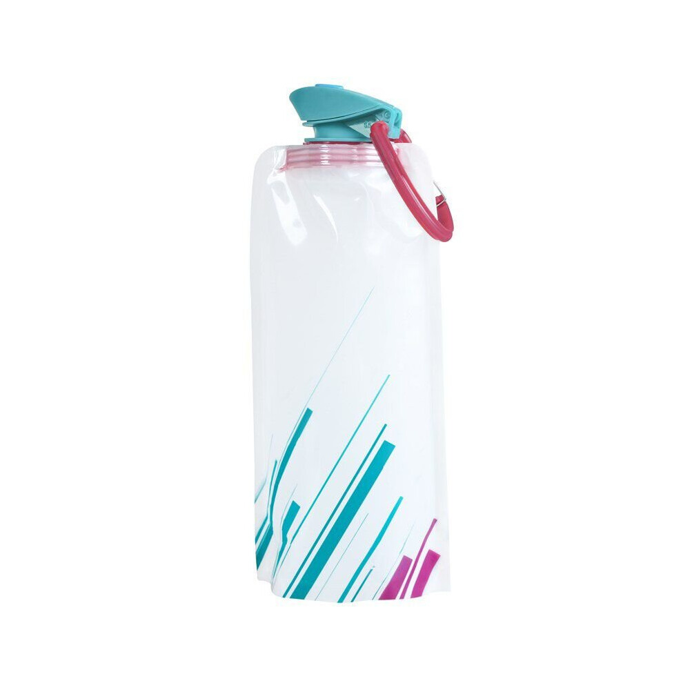 (White-1pc) 3pc 700ml Travel Cup Sports Collapsible Water Bottle