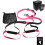 (Pink Pro 4) Home Gym Suspension Resistance Training Strap 1