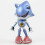 Sonic Klassisk Igelkott – PVC-Actionfigur för tårtdekoration för barn 7