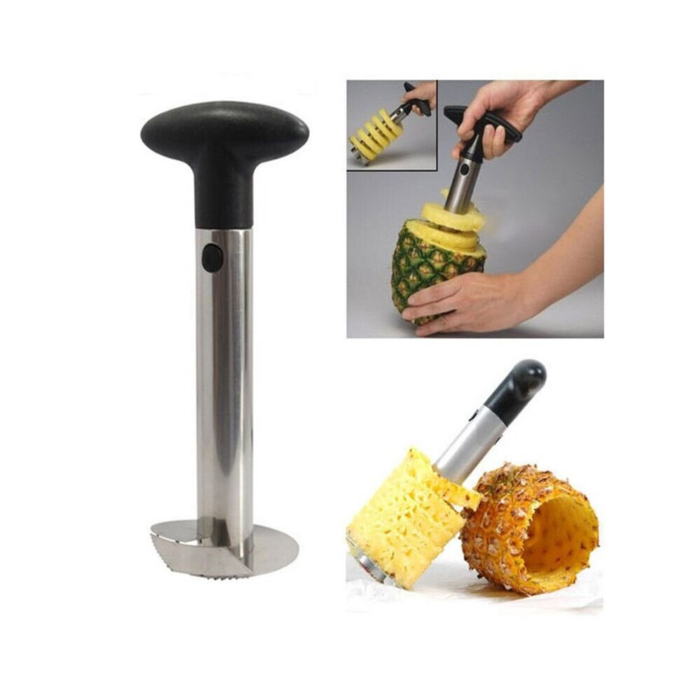Pineapple Corer Slicer Kitchen Gadget Stainless Steel