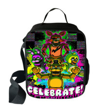 (E) Five Nights at Freddy's Insulated Lunch Bag Picnic