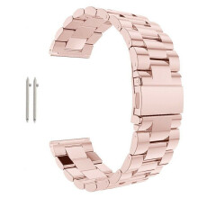 (Rose Gold, 18mm) Quick Release watch Stainless Steel Replace band