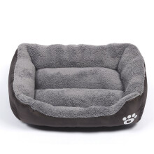 (Coffee, L?65*50cm?) Pet Dog Bed Orthopedic Large Dog Beds House XXXL