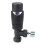 Thermostatic TRV Radiator Valve Set Angled Pair Lockshield, Anthracite 4