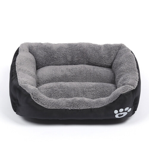 (Black, XL?80*62cm?) Pet Dog Bed Orthopedic Large Dog Beds House XXXL