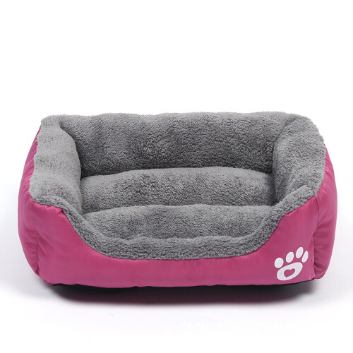 (Rose, M(54*42cm)) Pet Dog Bed Orthopedic Large Dog Beds House XXXL