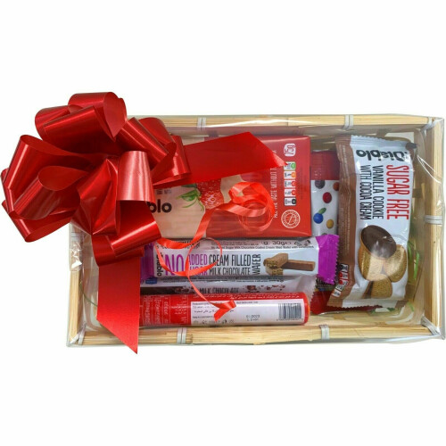 Diablo Diabetic Sugar Free Gift Hamper Box Sweets Chocolate Bar Set
