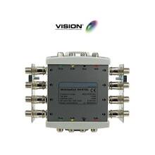 Vision V4-812L Cascadable Line Powered Multiswitch 12dB Gain 4x8 Way