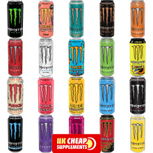 (The Doctor Rossi, 12 Cans) Monster Energy Drink 500ml Original Zero Sugar