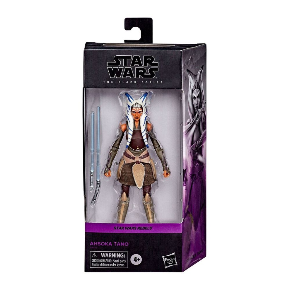 Hasbro Star Wars The Series - Ahsoka Tano 6" Action Figure Black