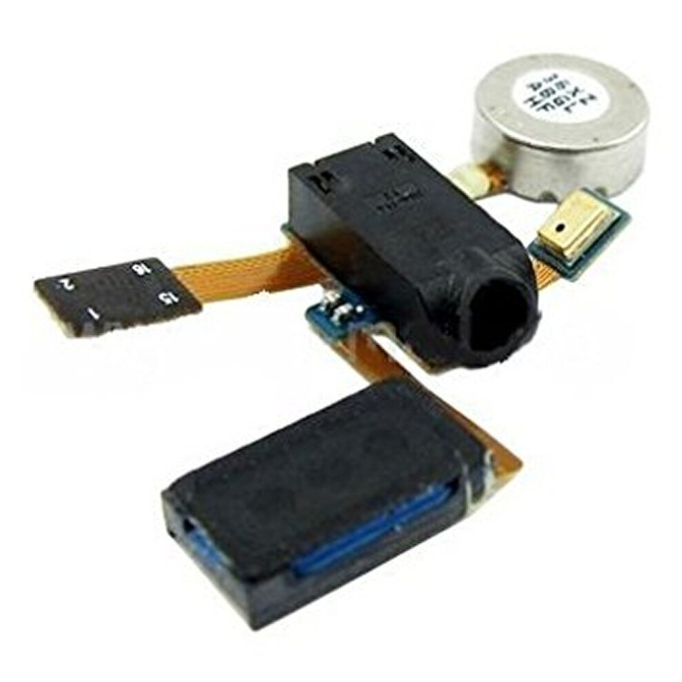 Pack Of 5 Headphone Jack - Vibration Motor - Mic Flex For Samsung Galaxy S2 I9100 7437135470461