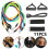 11pcs Widerstand Bands Übung Stretch Training 3
