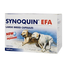 Synoquin EFA Joint Supplement Capsules For Large Breed Dogs Pack 120