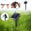 5M Solar Lights String 20 Led Honey Bee Shape Solar Powered Fairy Lights 5