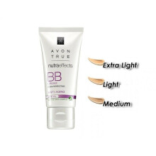 2 x  Avon True NutraEffects BB Cream Anti Aging SPF 15 Extra Light