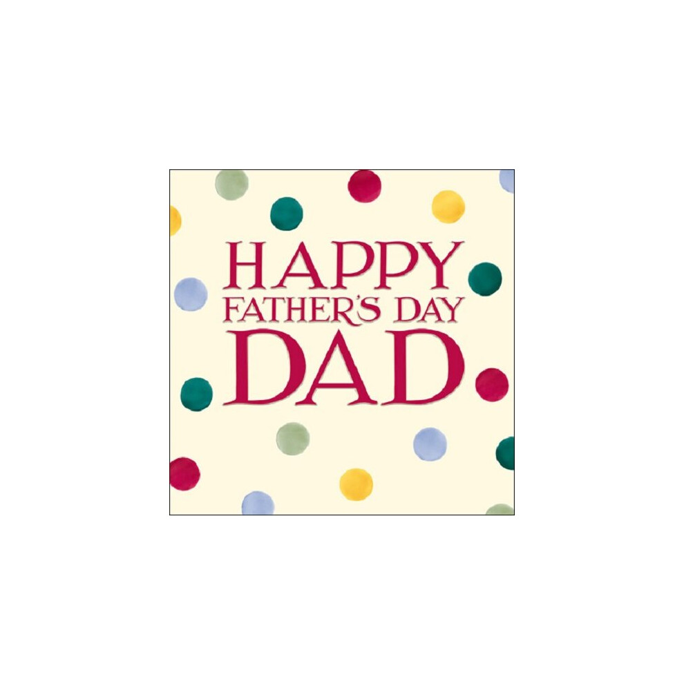 Emma Bridgewater Happy Father's Day Dad Father's Day Greeting Card Woodmansterne