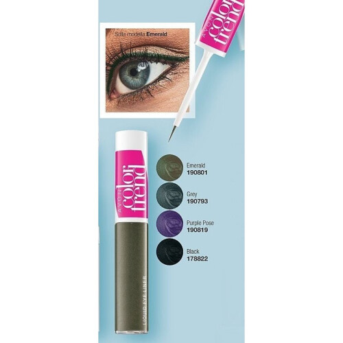 Avon (Emerald) Avon COLOR TREND Liquid Eyeliner - 2 Colours