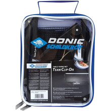 Donic-Schildkrot schwarz/weiß Clip-on Tischtennisnetz