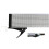 Rete da ping-pong Donic-Schildkrot con clip nera/bianca 2