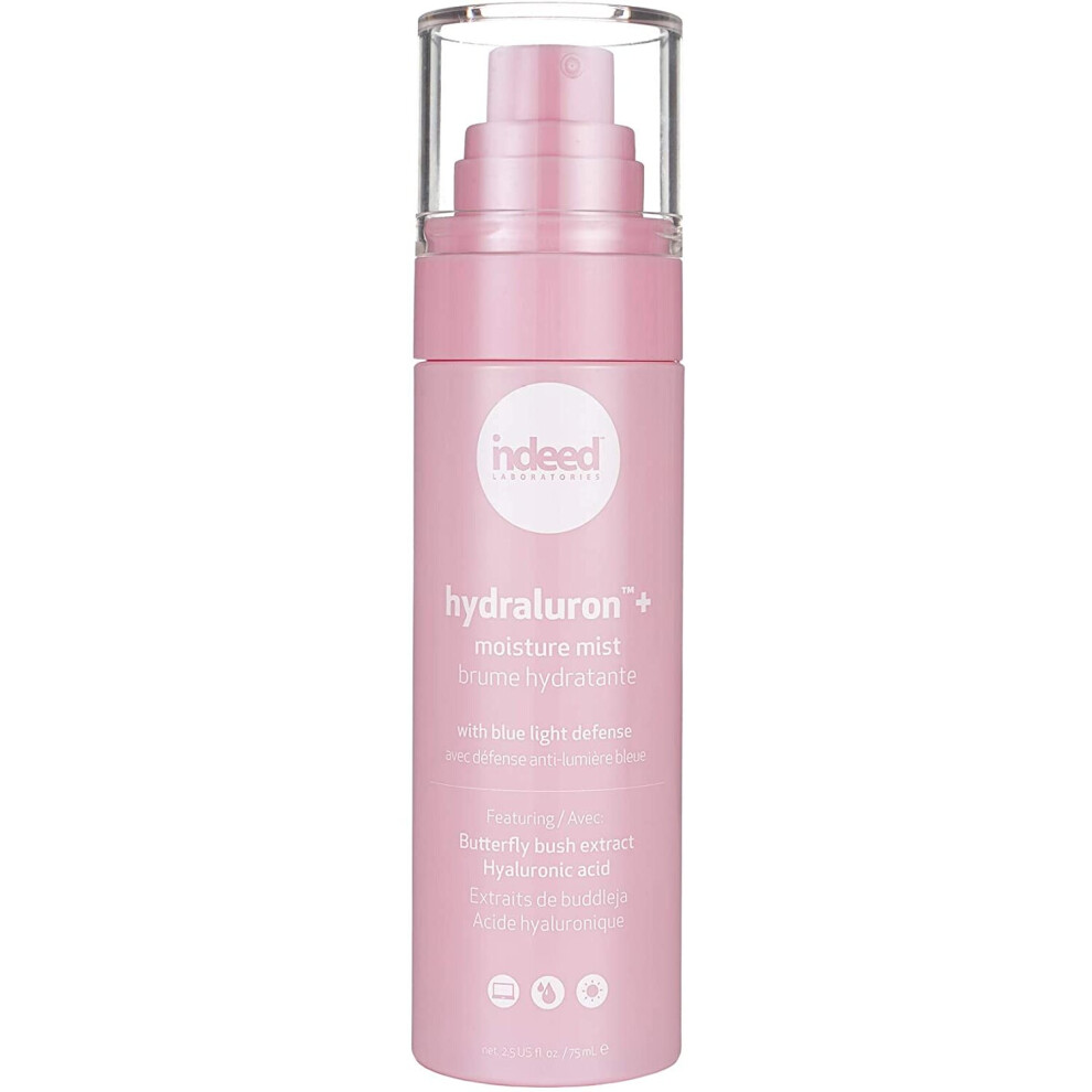 Indeed Labs Blue/Light Hydraluron+ Moisture Mist, 75 Ml