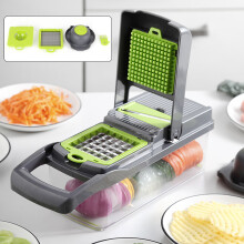 12 in 1 Vegetable Cutter Food Salad Fruit Peeler Slicer Dicer Chopper