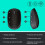 Logitech Logitech M170 Wireless Mouse - Black 5