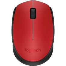 Logitech M170 Wireless Mouse - Red