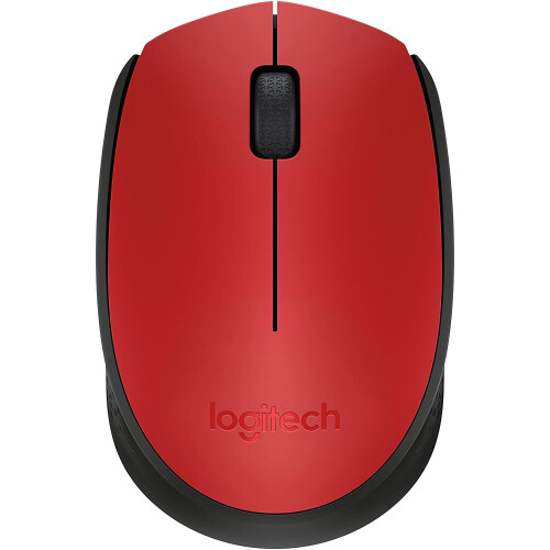 Logitech Logitech M170 Wireless Mouse - Red