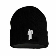 (Black) Billie Eilish Beanie Blohsh Knit Hat Stretchy Cap