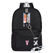 (V) BTS Backpack School Bookbag Student Travel Rucksack