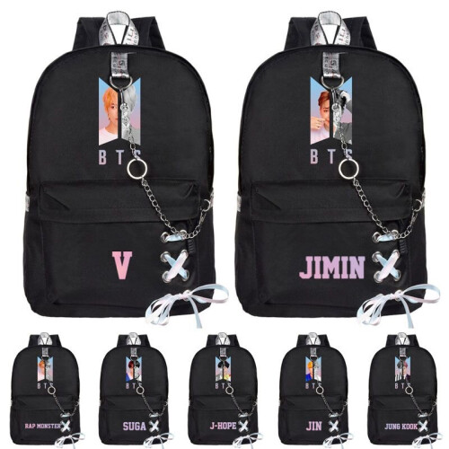 BTS Backpack School Bookbag Student Travel Rucksack on OnBuy