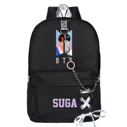 (SUGA) BTS Backpack School Bookbag Student Travel Rucksack