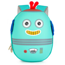 Boppi Tiny Trekker Kids Backpack Travel Holiday Bag 4 Litre Rucksack - Robot