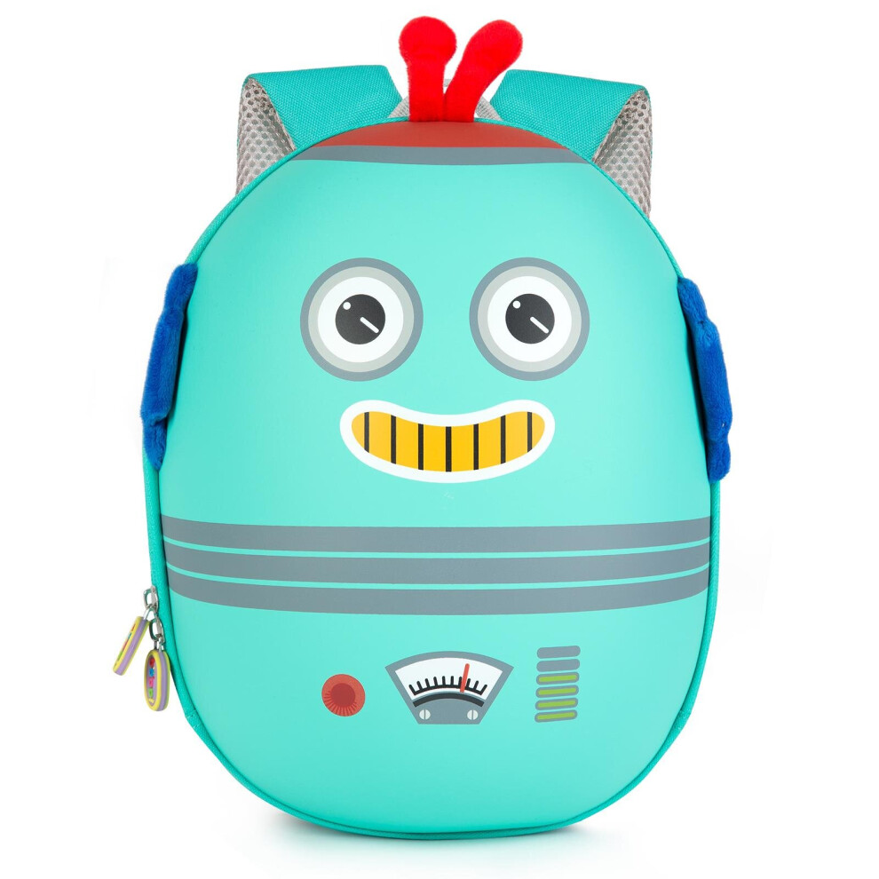 Boppi Tiny Trekker Kids Backpack Travel Holiday Bag 4 Litre Rucksack  - Robot