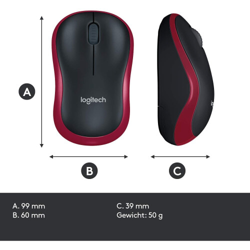 Logitech Logitech M185 Wireless Computer Mouse 2