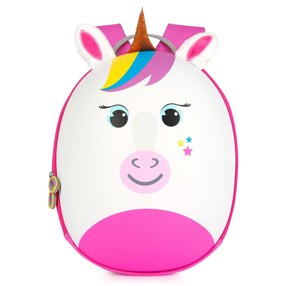 Boppi Tiny Trekker Kids Backpack Rucksack - Unicorn White