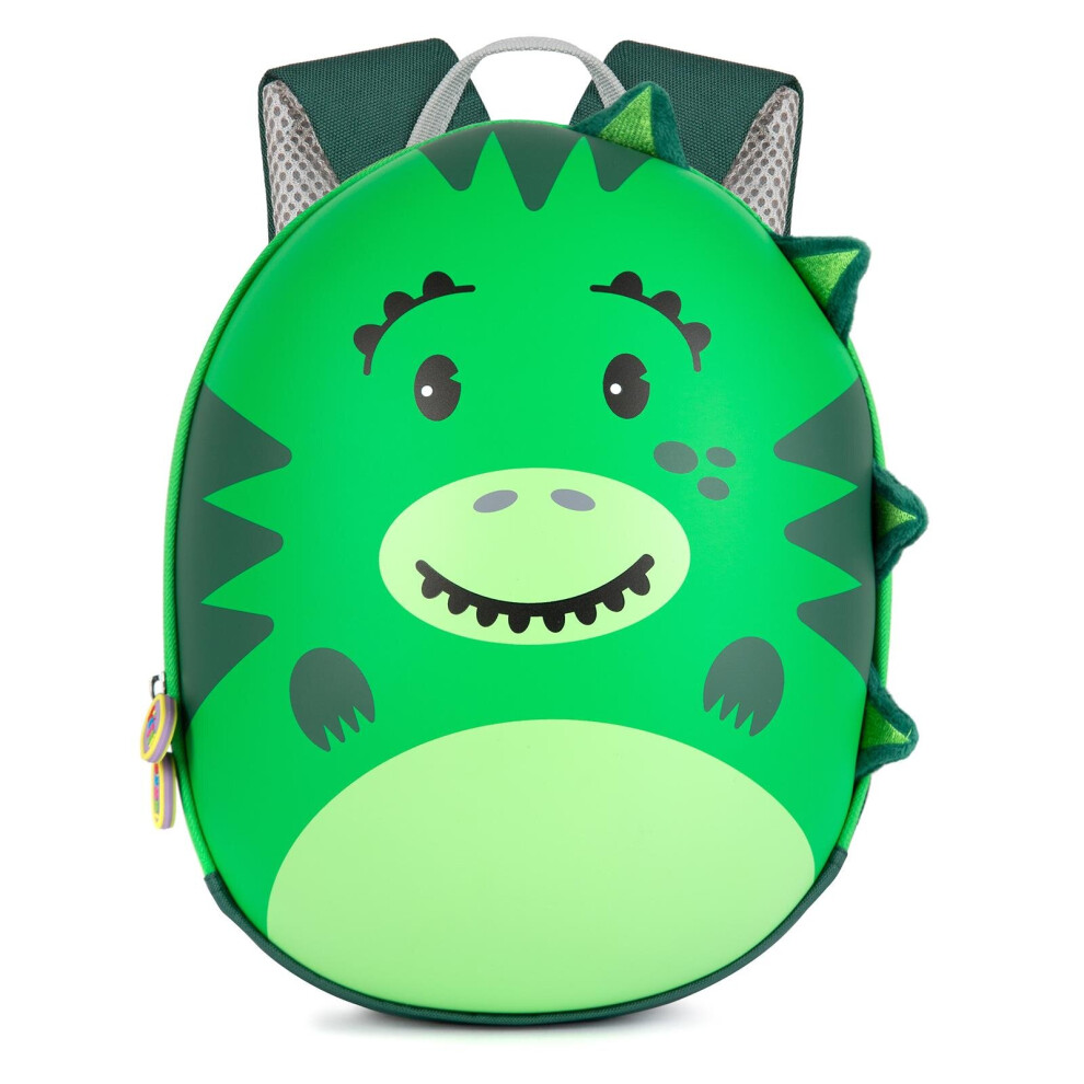 Boppi Tiny Trekker Kids Backpack Rucksack - Dinosaur Green