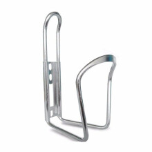 (Silver) Sports Bike Cycling Drink Water Bottle Holder Cage