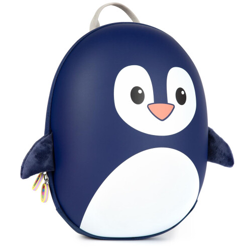 Boppi Boppi Tiny Trekker Kids Backpack Rucksack  - Blue Penguin 1