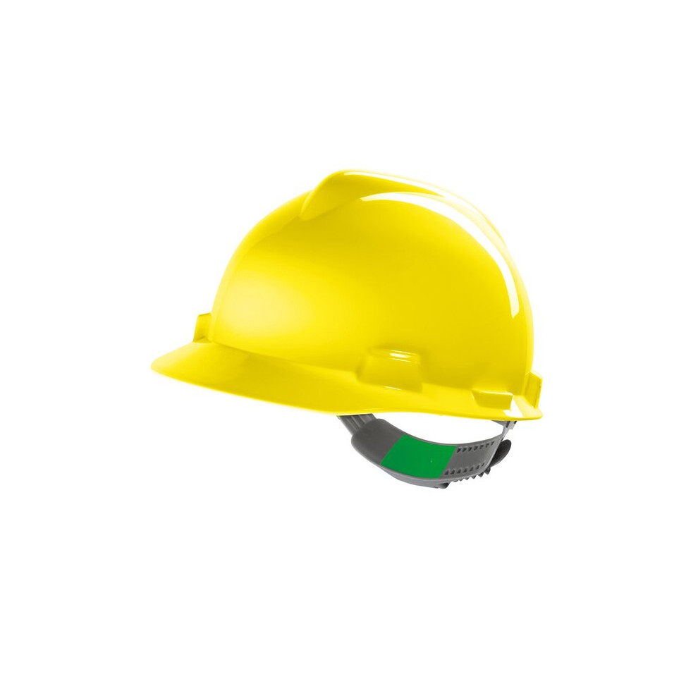 (Yellow) Msa V-Gard Hard Hat Safety Helmet 6 Colours 3661258060078
