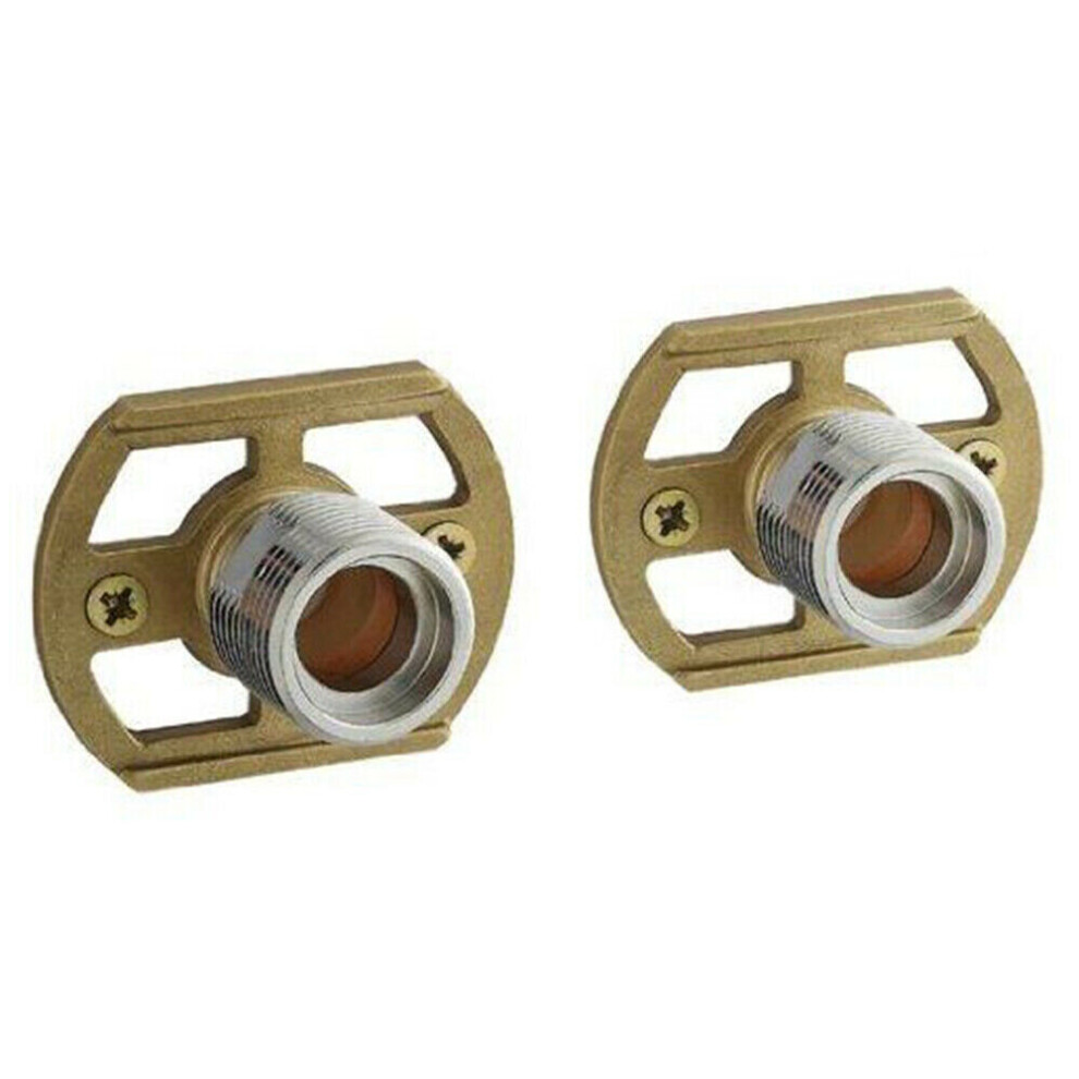 10 Pairs Of Bar Shower Valve Professional Fast Fix Easy Kit Wall Brackets 5060651458259
