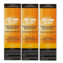 (Golden Blonde - (3pks)) L'Oreal Excellence HiColor Golden Blonde BLONDE HiLights For Dark Hair Only