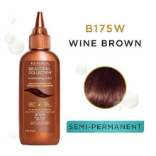 (1 Pk) Clairol Beautiful Collection Moisturizing Colour B175W Wine Brown