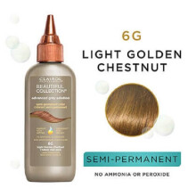 (1 Pk) Clairol Beautiful Collection 6G Light Golden Chestnut