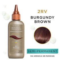 (1 Pk) Clairol Beautiful Collection 2RV Burgundy Brown